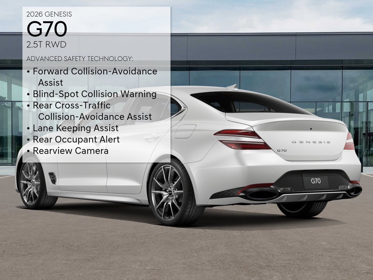 2026 Genesis G70 2.5T