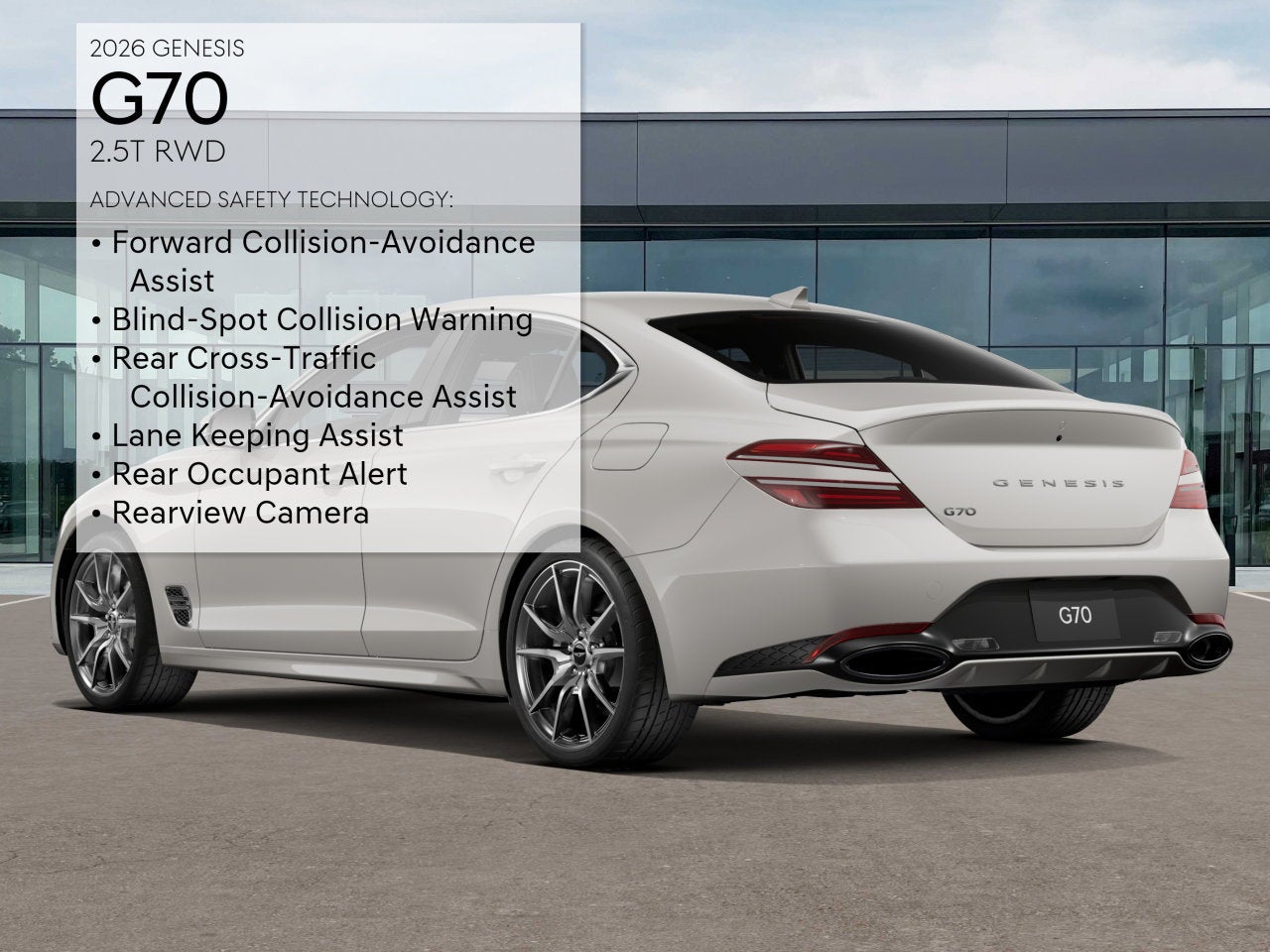 2026 Genesis G70 2.5T