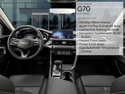 2026 Genesis G70 2.5T