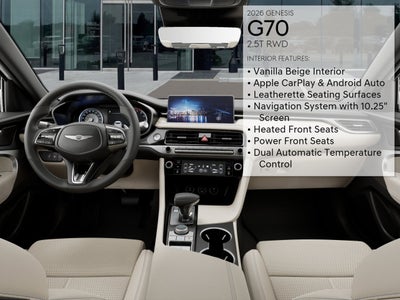 2026 Genesis G70 2.5T