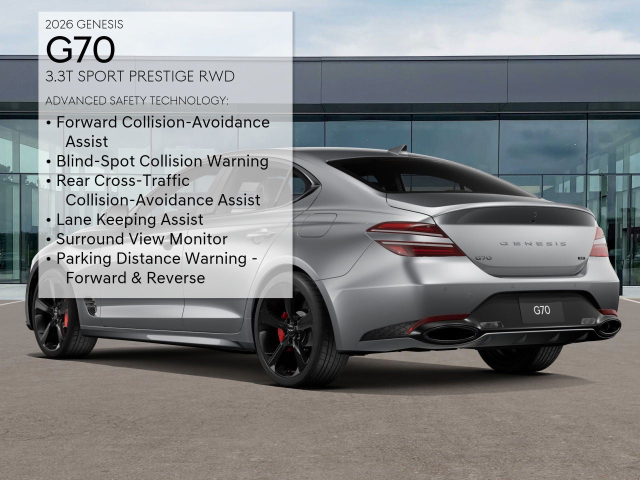 2026 Genesis G70 3.3T Sport Prestige