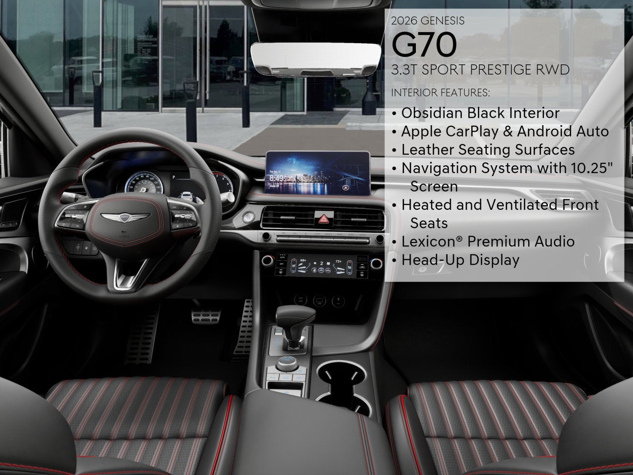 2026 Genesis G70 3.3T SPORT PRESTIGE