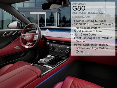 2027 Genesis G80 2.5T Sport Prestige