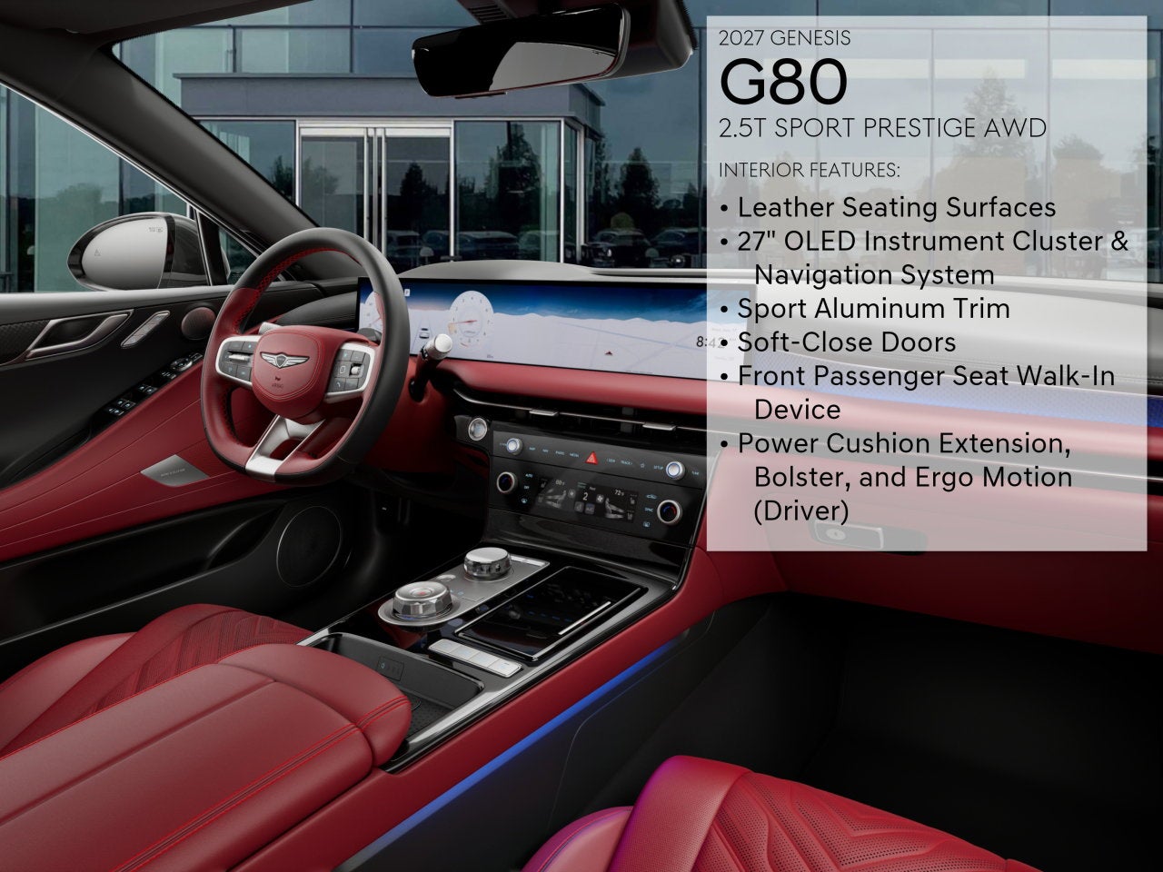 2027 Genesis G80 2.5T Sport Prestige