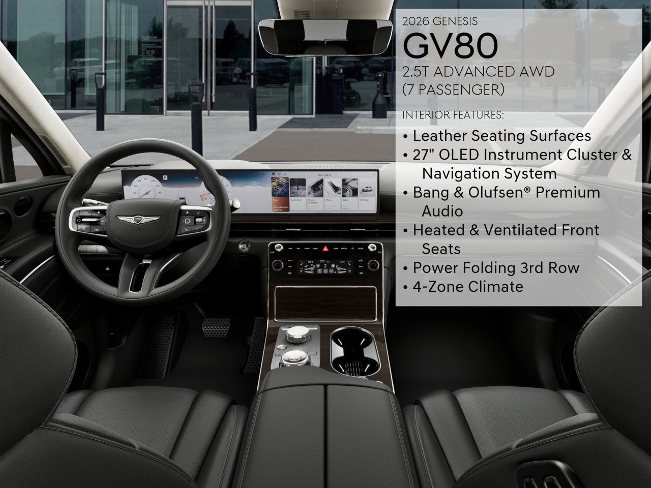 2026 Genesis GV80 2.5T Advanced