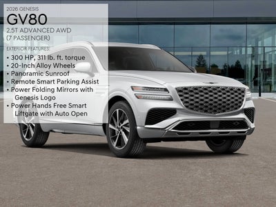 2026 Genesis GV80 2.5T Advanced