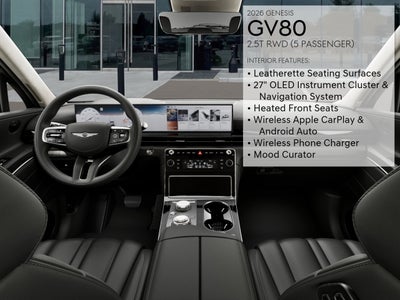 2026 Genesis GV80 2.5T