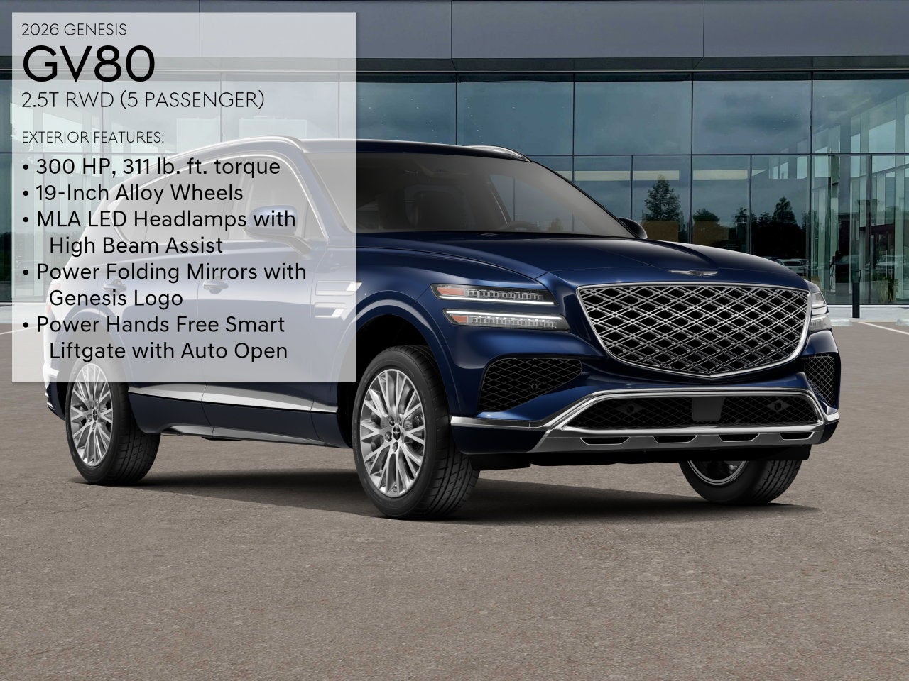 2026 Genesis GV80 2.5T