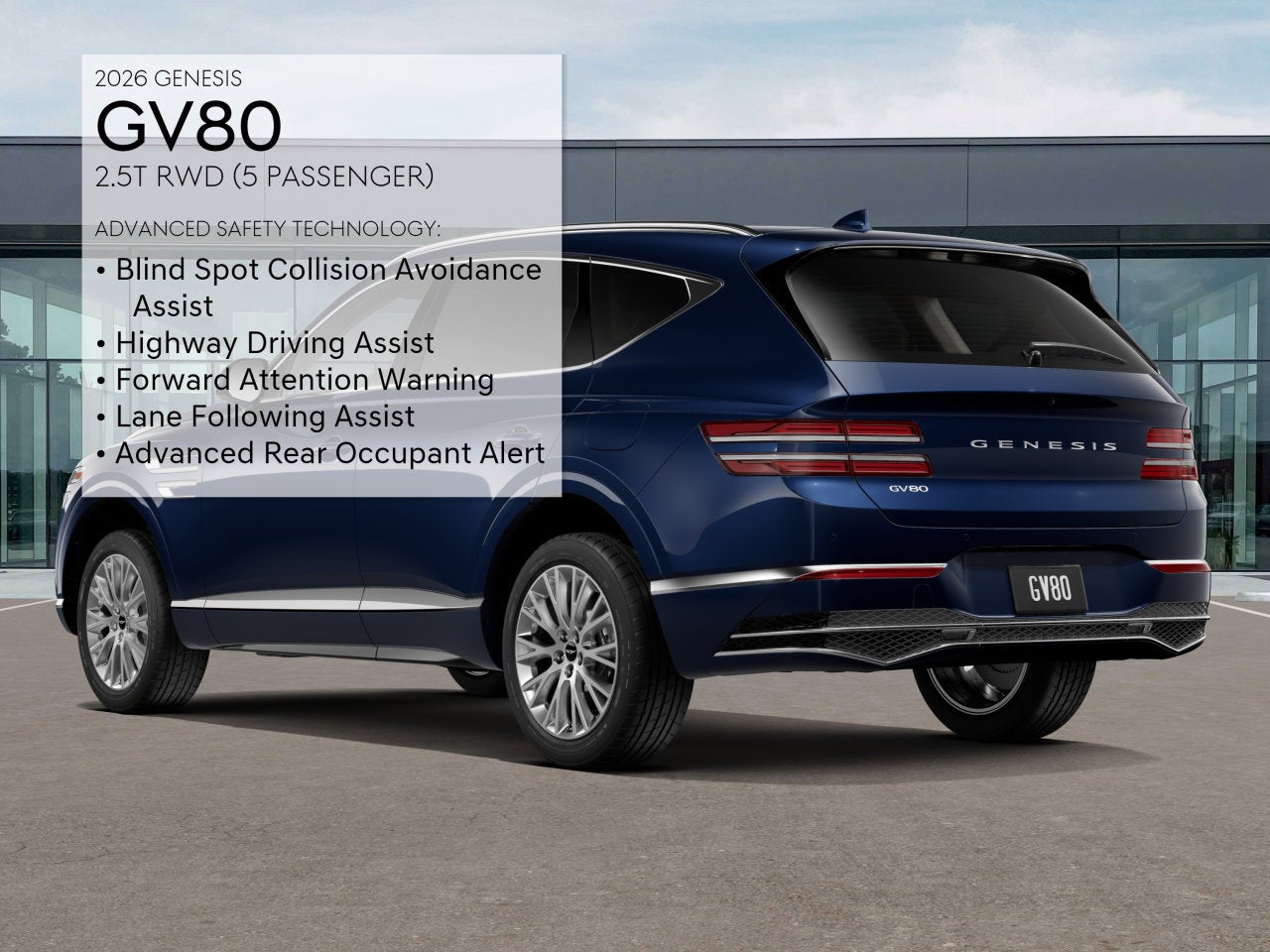 2026 Genesis GV80 2.5T