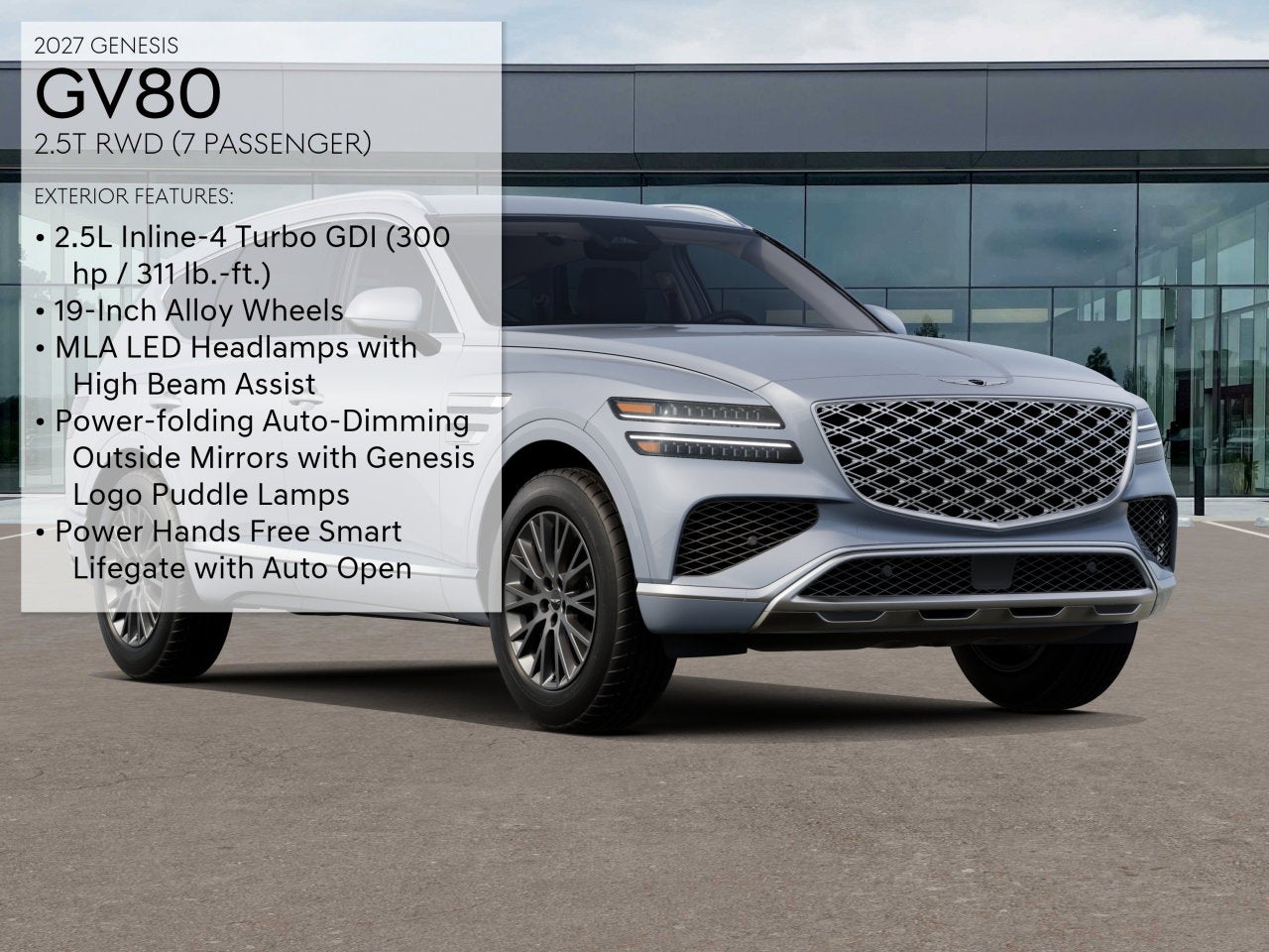 2027 Genesis GV80 2.5T