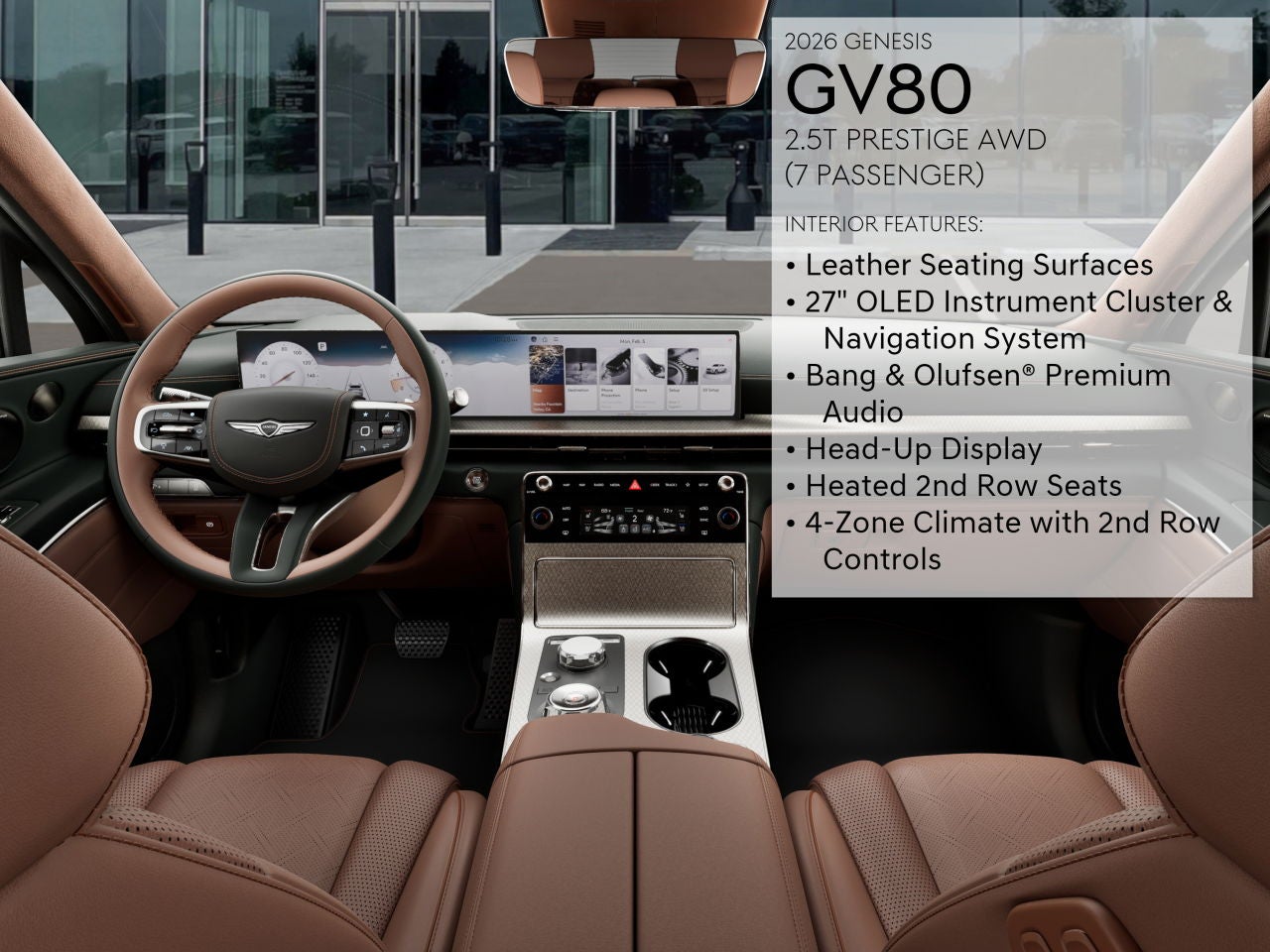 2026 Genesis GV80 2.5T PRESTIGE