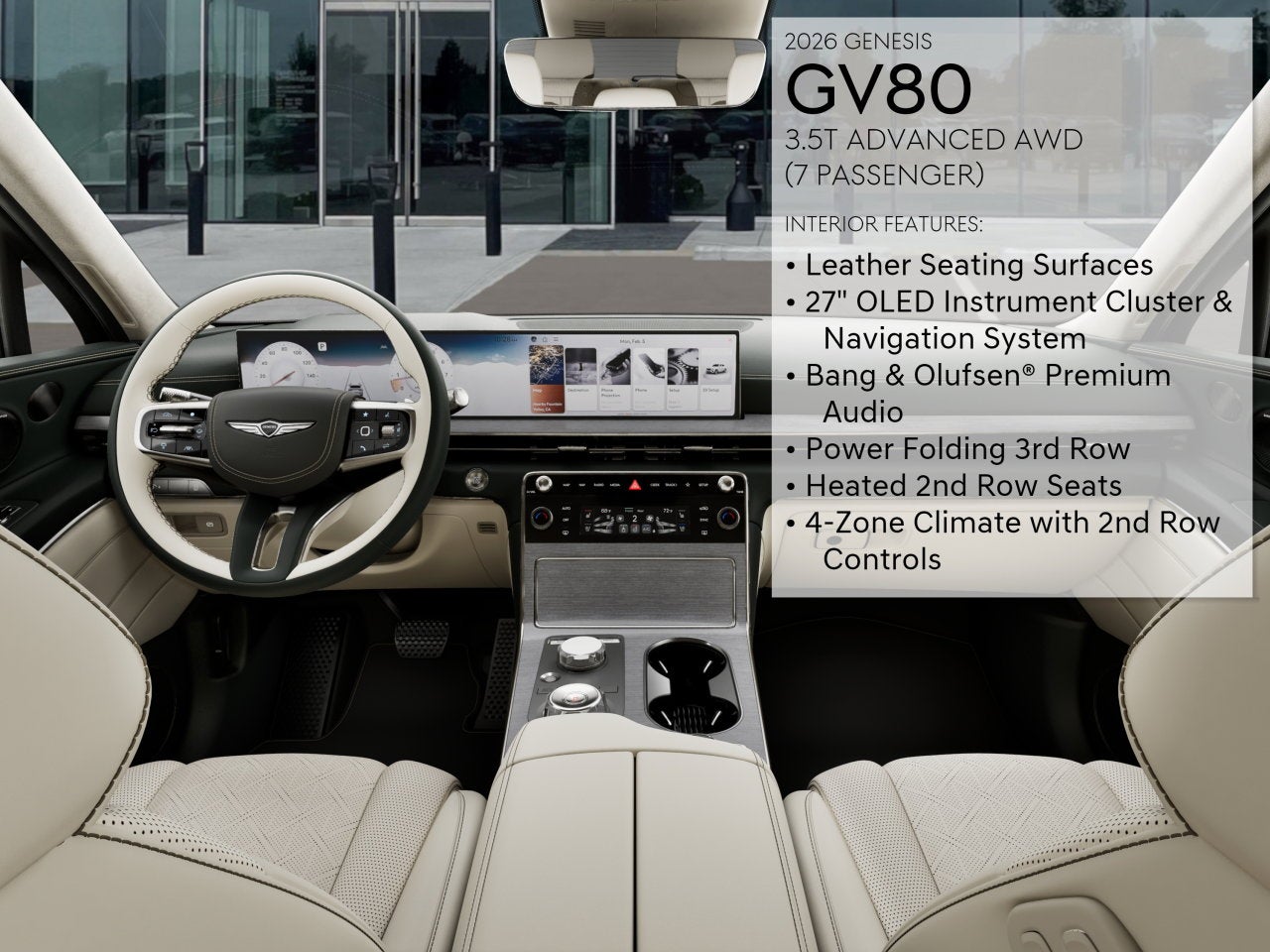 2026 Genesis GV80 3.5T ADVANCED