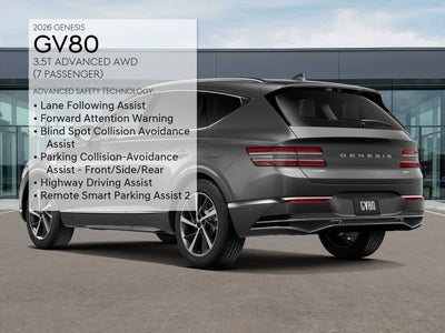 2026 Genesis GV80 3.5T Advanced