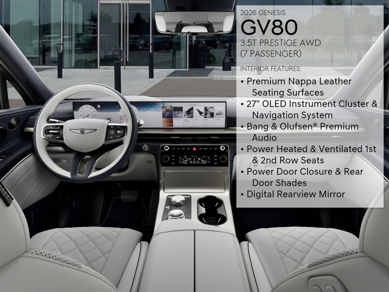 2026 Genesis GV80 3.5T Prestige