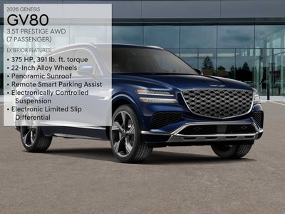 2026 Genesis GV80 3.5T Prestige