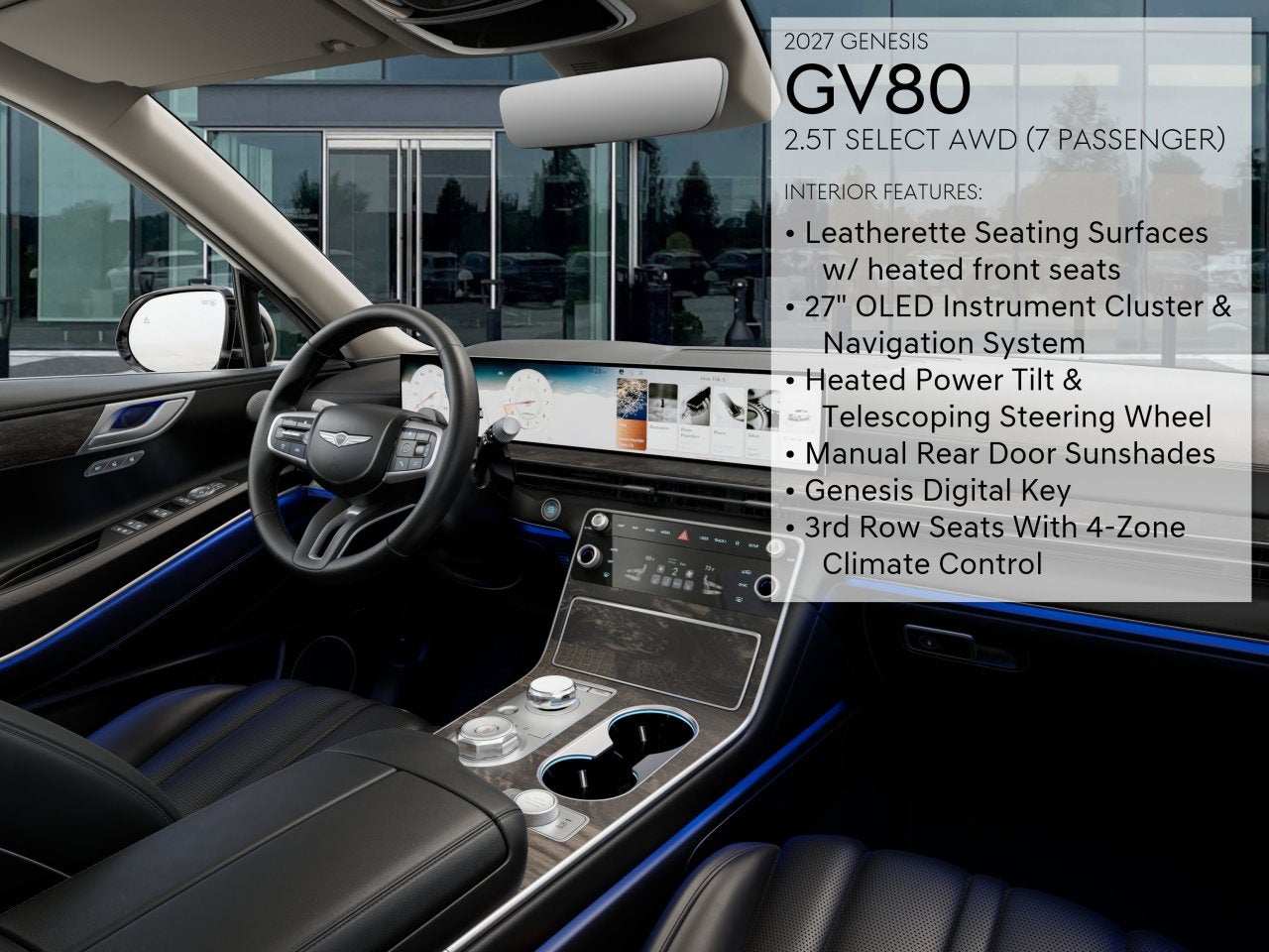 2027 Genesis GV80 2.5T SELECT