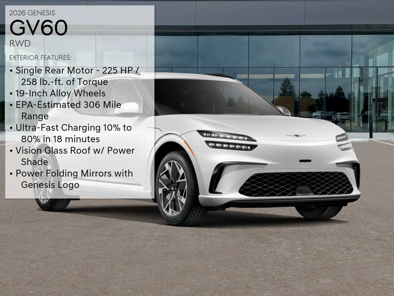 2026 Genesis GV60 RWD