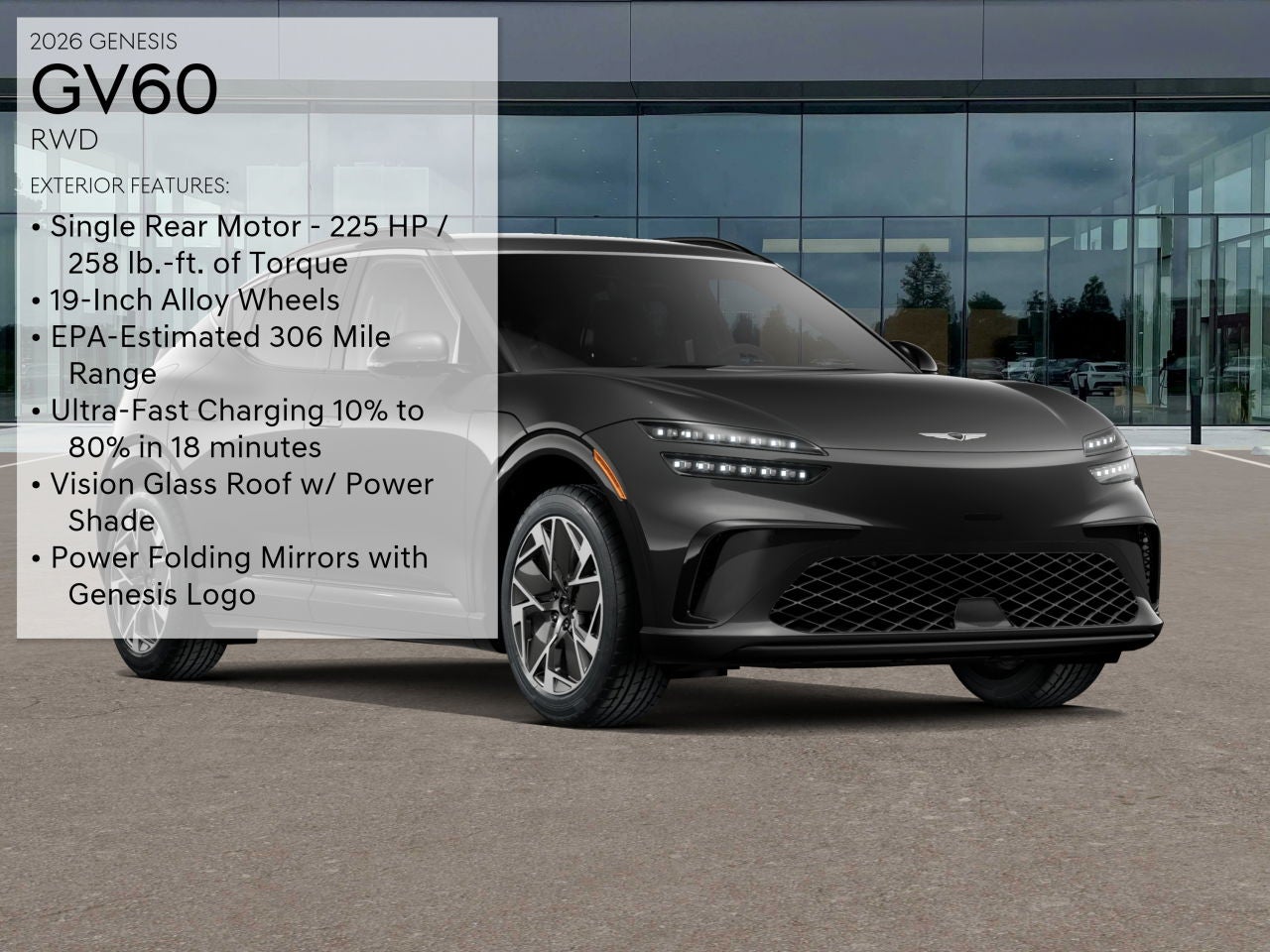 2026 Genesis GV60 RWD