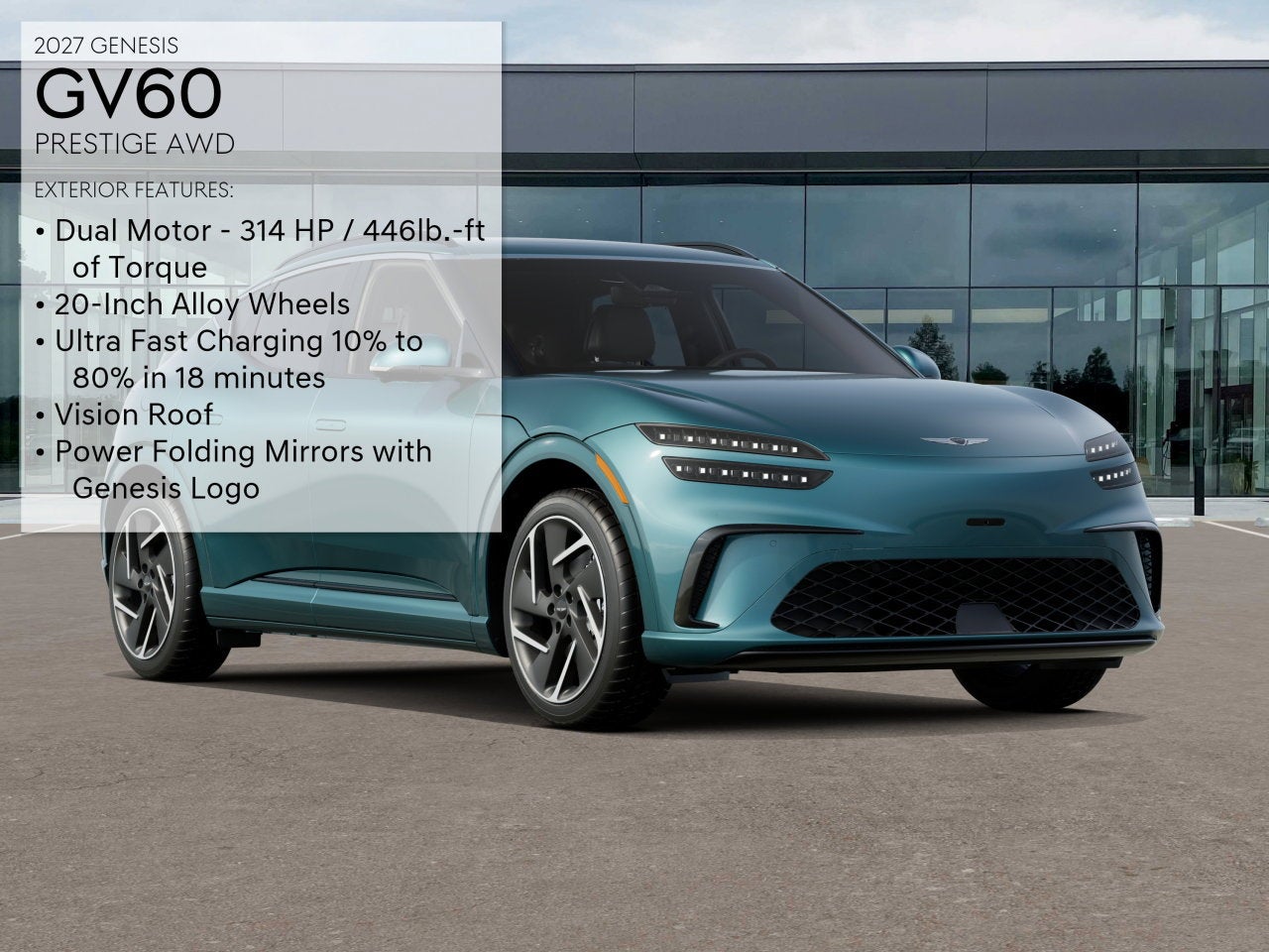 2027 Genesis GV60 Prestige 20"